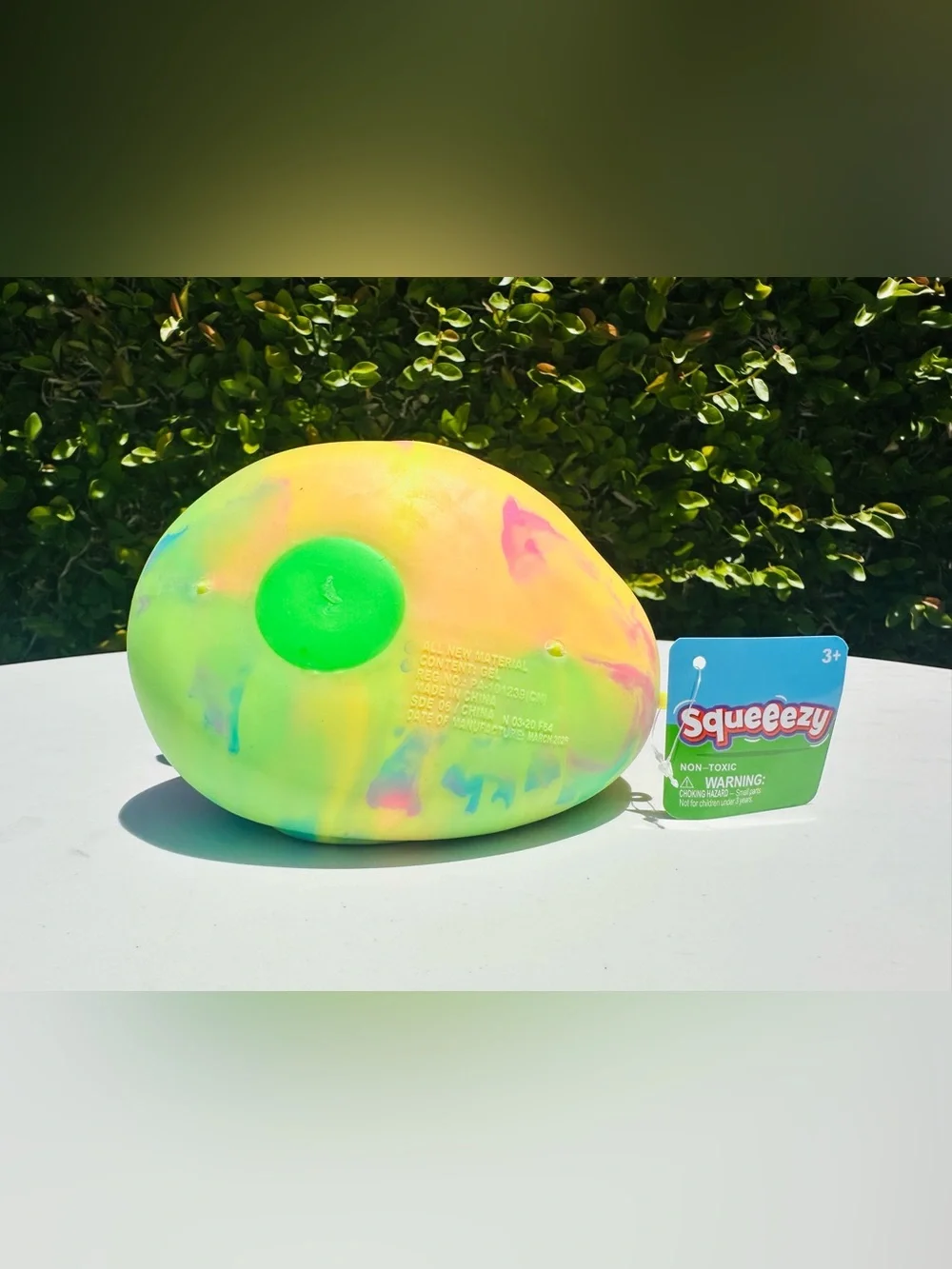 Viral Tie Dye Squishy Duck Stress Toy Sensory Fidget Toy New With Tag